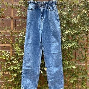 Pacsun Ruffled Mom Jeans